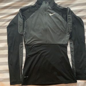 NIKE Pro Dri-Fit Thermal Half Zip Black XS